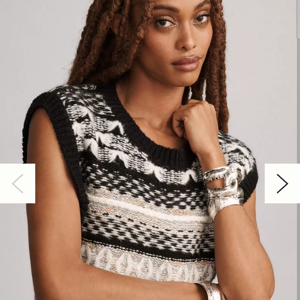 Anthropologie Black Sweater Shirt